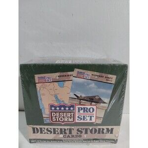 NIP 1996 Topps Trading Cards Desert Storm Educational Pro Set 36 Count